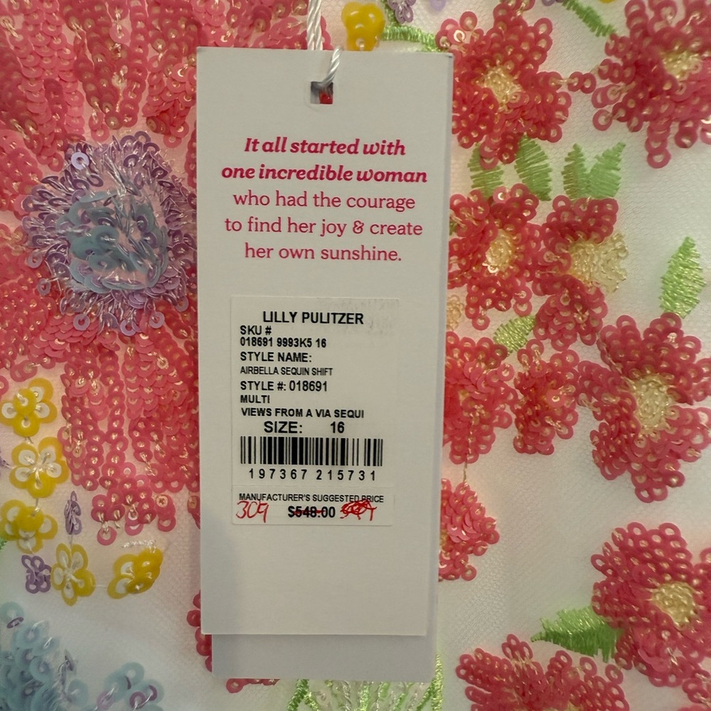 Lilly Pulitzer Vibrant Floral Mini Dress - Picture 8 of 11